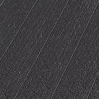 12 ft. x  6 in. x  1 in. Black Hollow Composite Decking Board for Outdoor Patios, Gardens, Walkways and Platforms