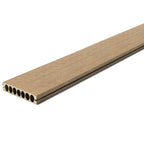 16 ft. x 6 in. x  1 in. Beige Hollow Composite Decking Board for Outdoor Patios, Gardens, Walkways and Platforms