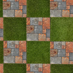 1 ft. x 1 ft. Multicolor Natural Stone Interlocking Deck Tiles for Indoor/Outdoor Use (8-Pack, 8 sq. ft.)