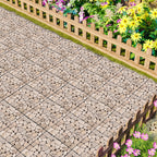 1 ft. x 1 ft. Natural Stone Interlocking Deck Tile (8-Pack, 8 sq. ft.)