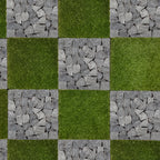 1 ft. x 1 ft. Natural Stone Interlocking Deck Tile in Gray (8-Pack, 8 sq. ft.)